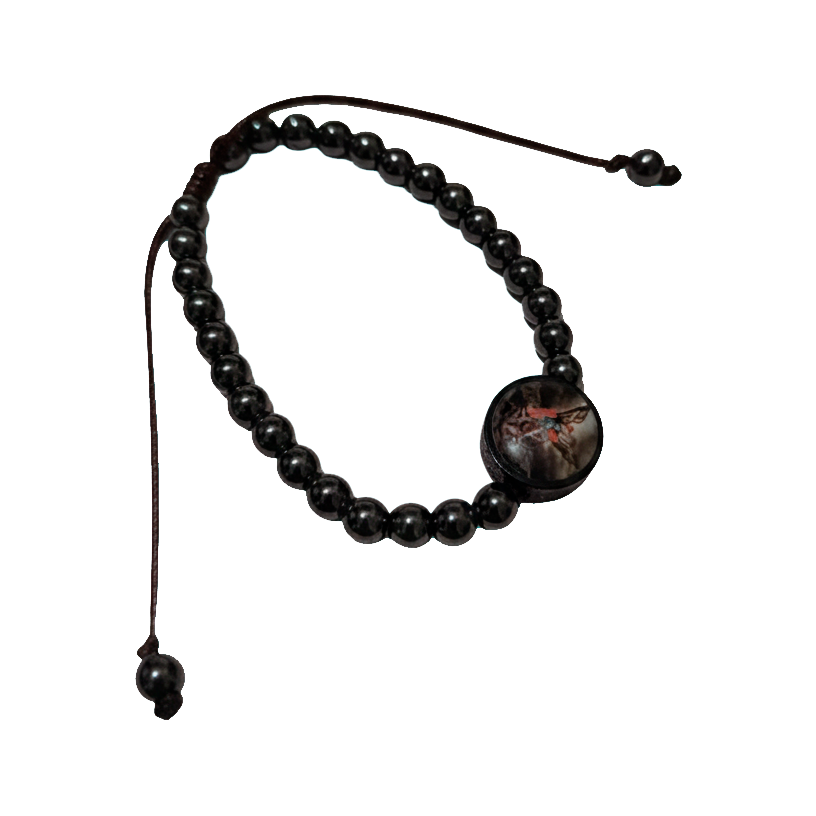 Pulseira de hematita de são Miguel